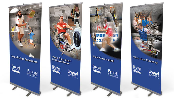 Brunel University Sport Roller Banners