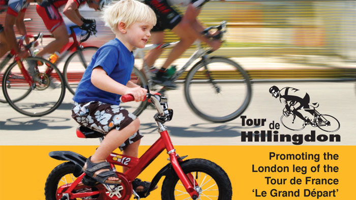 Tour De Hillingdon Poster And Flyers - Bike