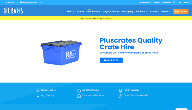 Pluscrates website
